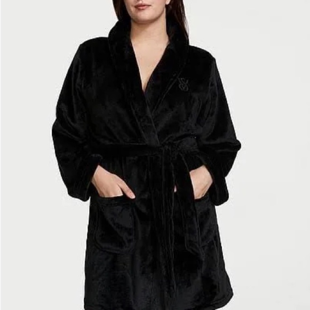 Luxurious Black Women's Robe